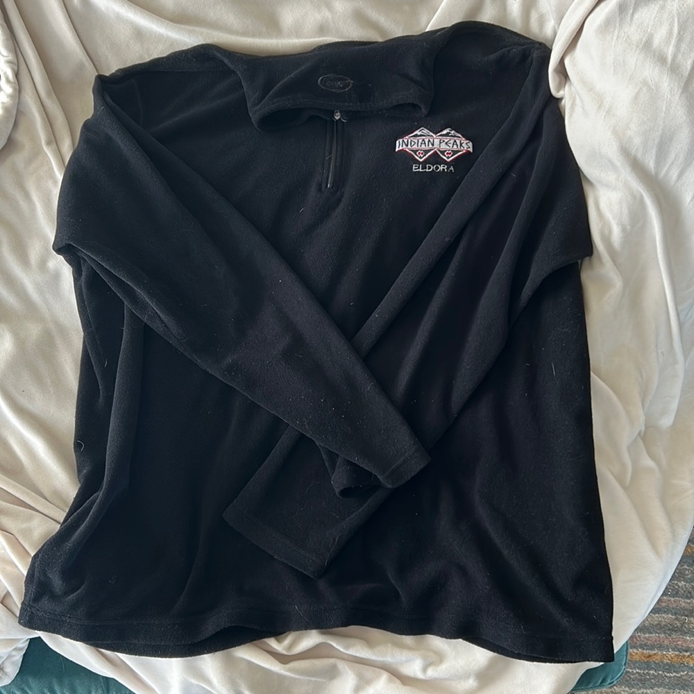 Vintage Eldora Ski Mountain Quarter Zip Fleece